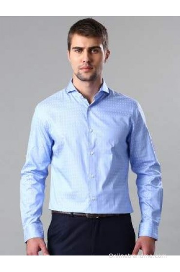 Invictus Men's Self Design Formal Shirt Invictus Men's Self Design Formal Shirt